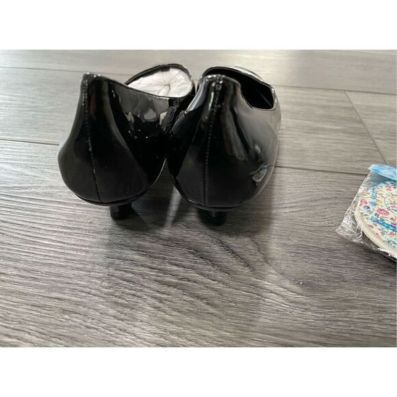 Brand New Unbranded Women’s US 6.5 Leather Pump Heels Slip On Pointed Toe - Picture 5 of 6